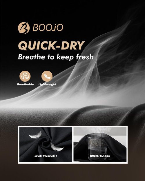BOOJO 5 Pack Compression Shirt Men - Sleeveless Tank Top Workout Athletic Gym Quick Dry Base Layer Udershirts for Running