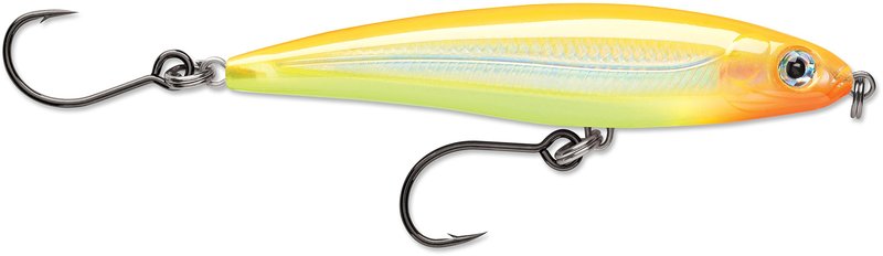 Rapala X-Rap Twitchin' Minnow 10 Bone Chartreuse