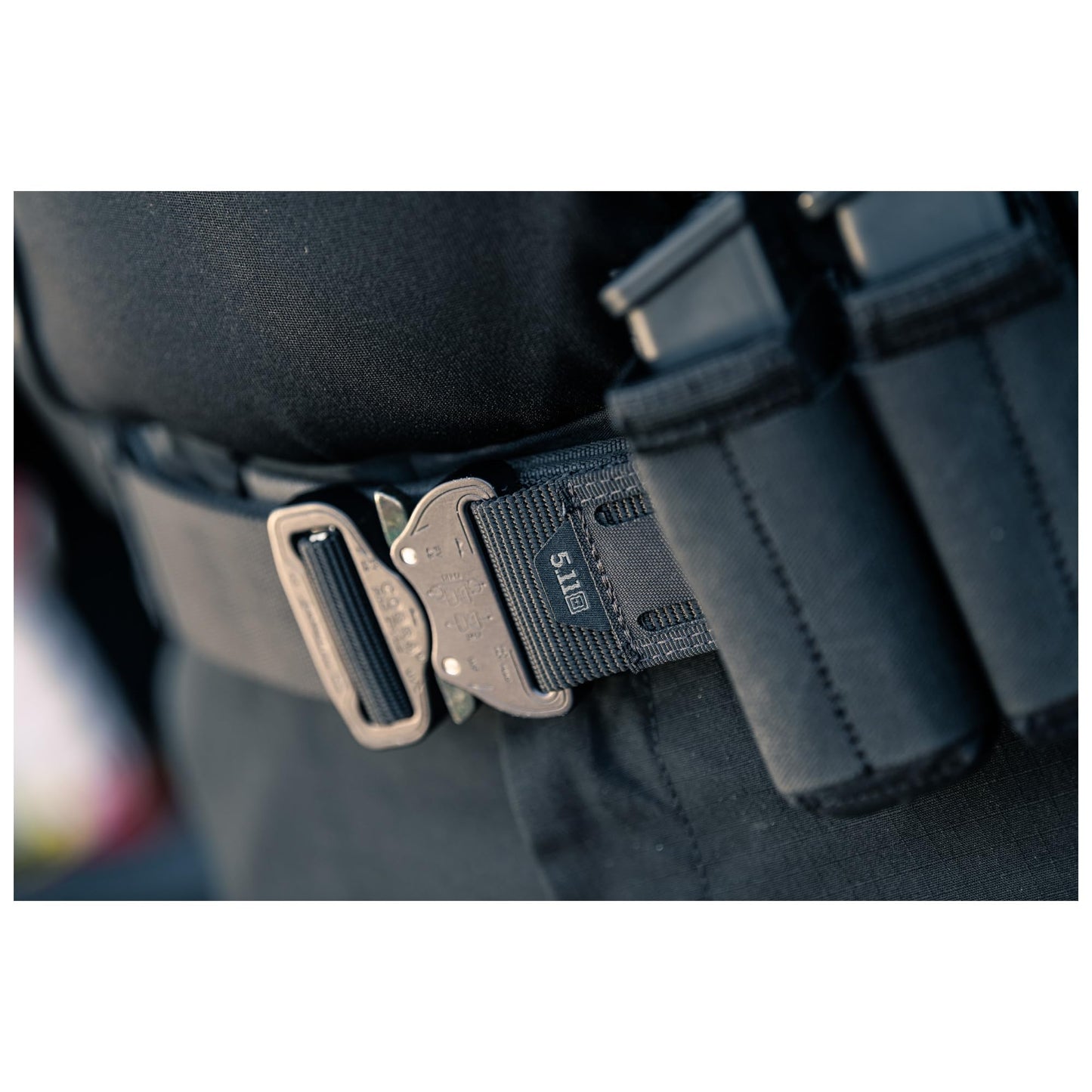 5.11 Tactical Men's Maverick Assaulters Belt, 1.75 Inch Width, Style 59569, Black, Large