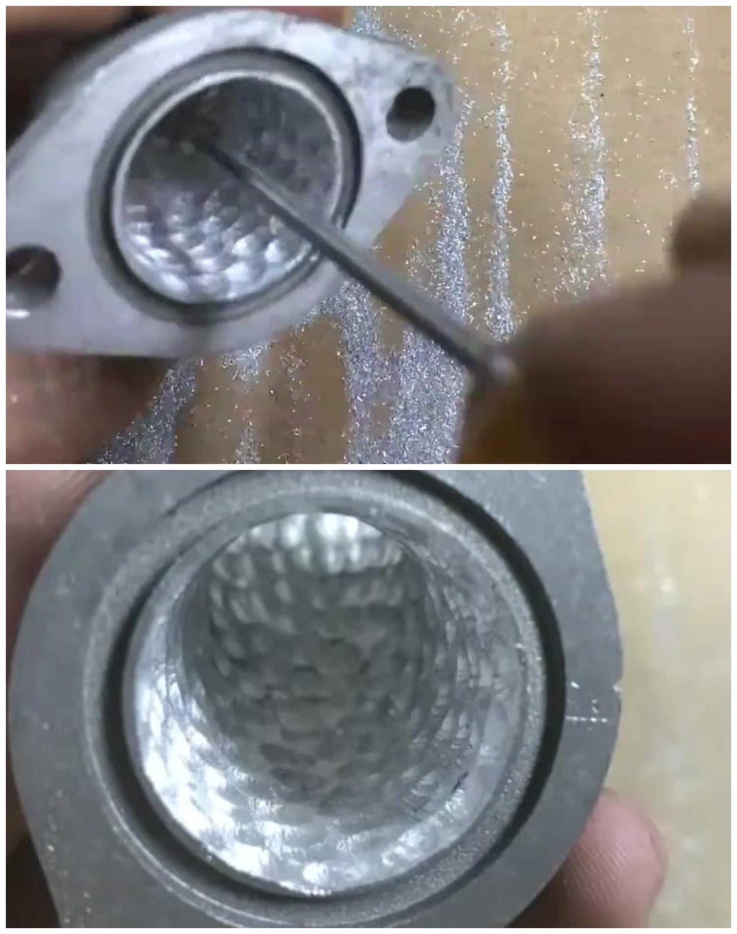 Sworker 5Pcs Long Carbide Burr Set 1/8" Shank Total L 4.4" Compatible with Dremel Die Grinder Bits Cut Port Grind Metal Cast Iron Steel Aluminum Cylinder Head Engine Intake Exhaust Manifold Tight Area