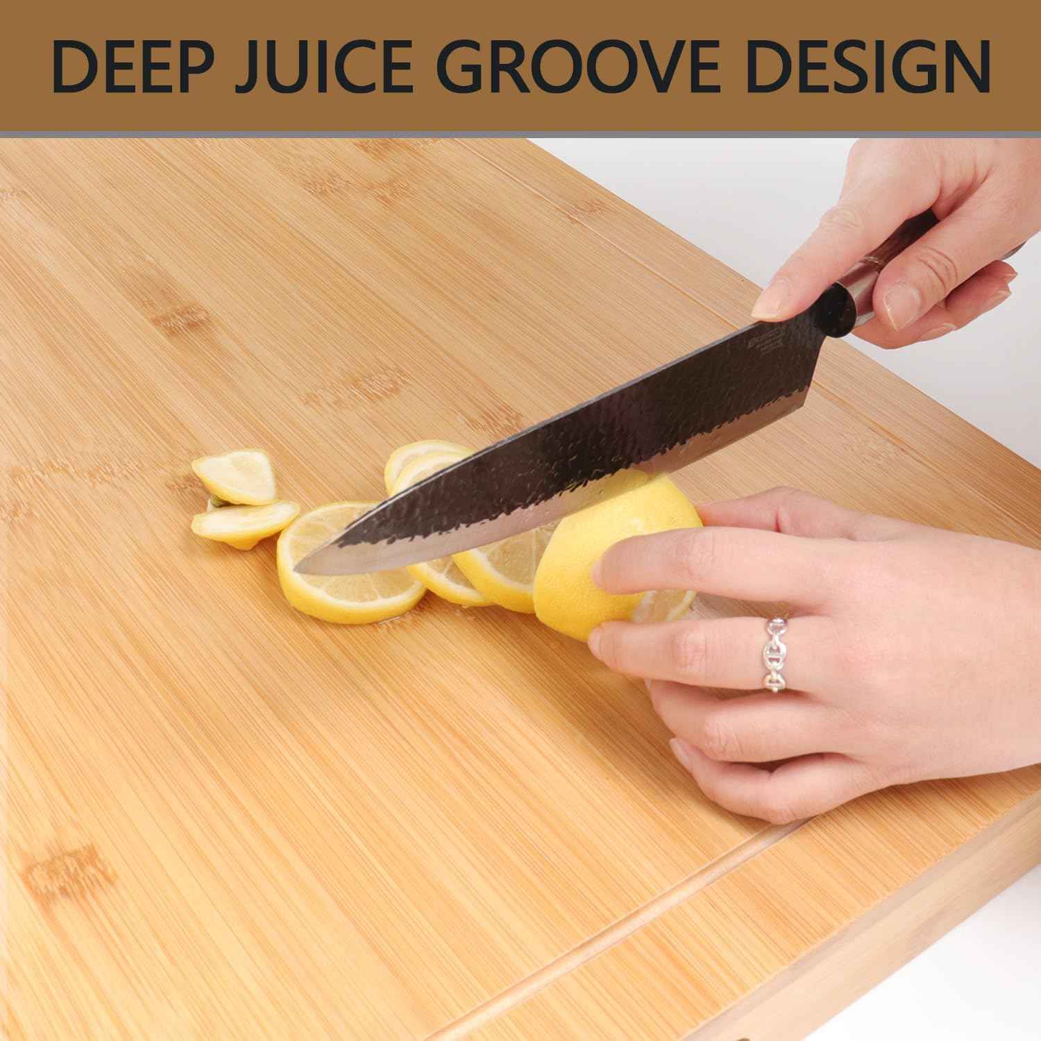 Bamboo Stove Cover for Electric & Gas Stoves - Noodle Board Topper for RV Cooking