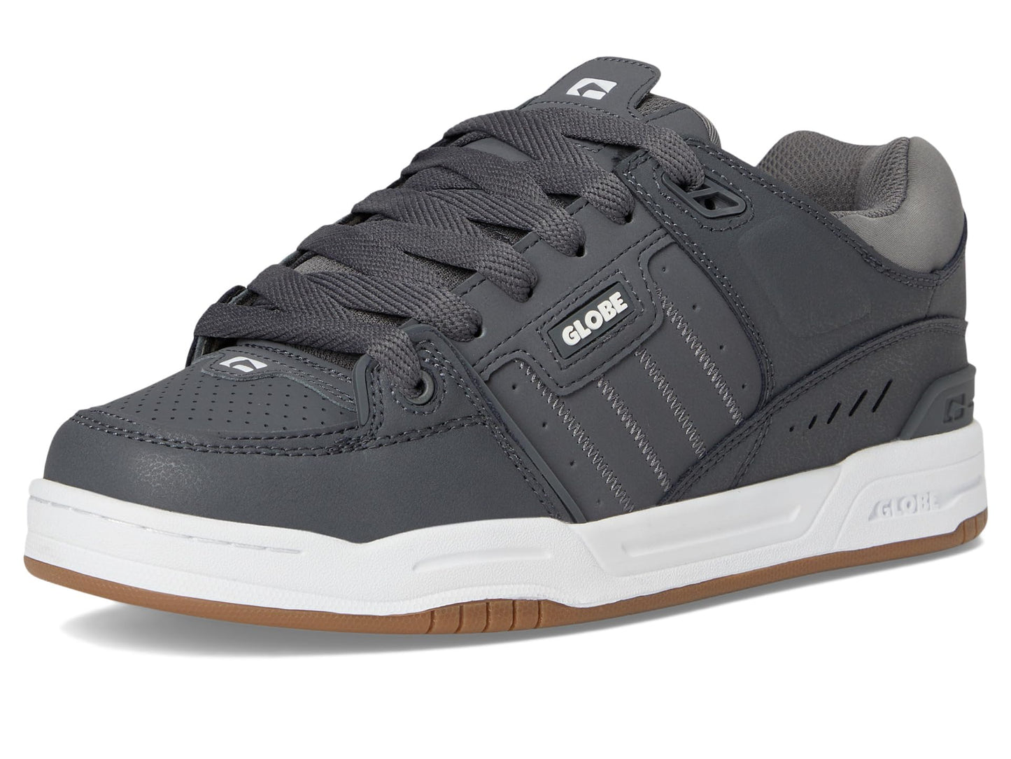 Globe Mens Fusion Charcoal/White 7 Medium