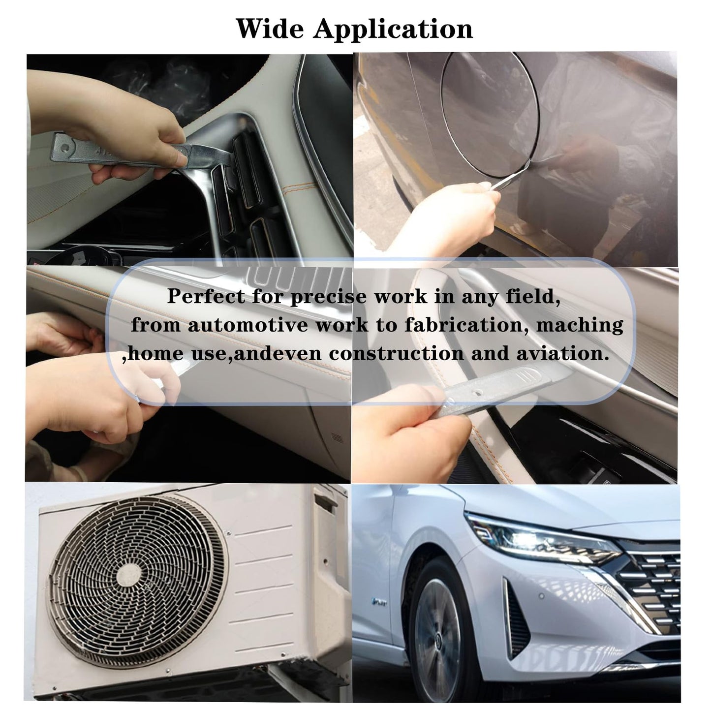 LSTOPGO 4140 Pry Tool, 1pc Pry Bar Trim Removal Tool, Pocket Pry Bar, Car Trim Removal Tool Kit, Easily Removes Trim, Paneling, Sheet Metal, Fasteners, and More (1)