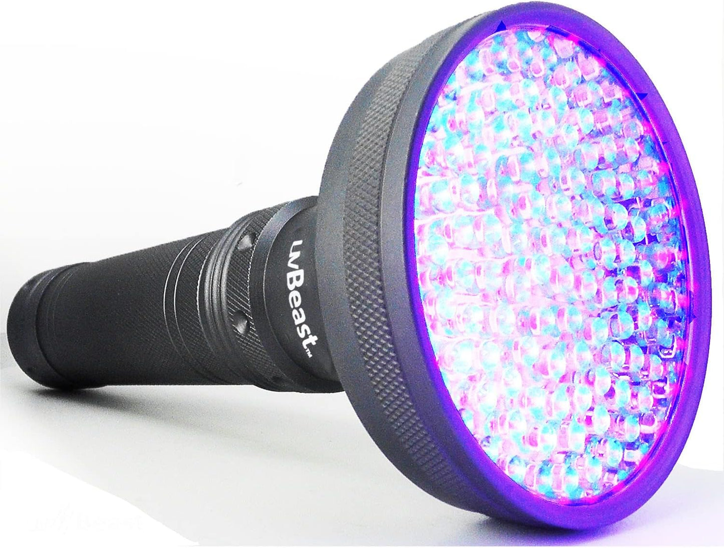 High-Definition UV Flashlight - uvBeast V2 Black Light with Flood Effect 385-395nm for Home & Commercial Use