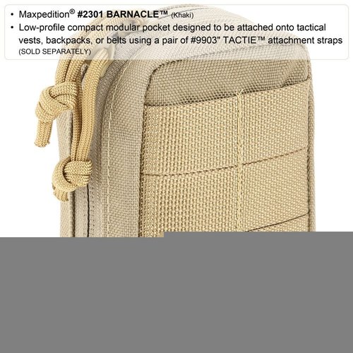 Maxpedition Barnacle Compact Utility Pouch (Black)