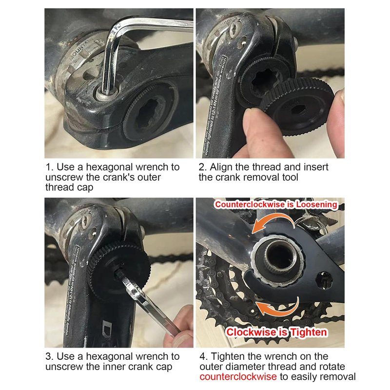 SONZUIA Bike Bottom Bracket Removal Tool for Most OD 39/41/44/46/49 mm 12/16 Notch Bicycle Bottom Bracket Bearing