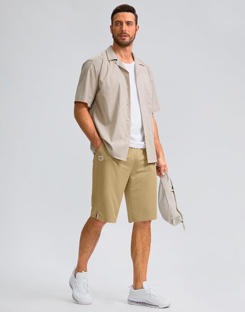 G Gradual Men's Athletic Shorts - Lightweight Quick-Dry Basketball Shorts with Pockets | 11" Length