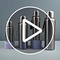 CDJ 17oz Stainless Steel Vacuum Water Bottle with Tea Infuser - Blue