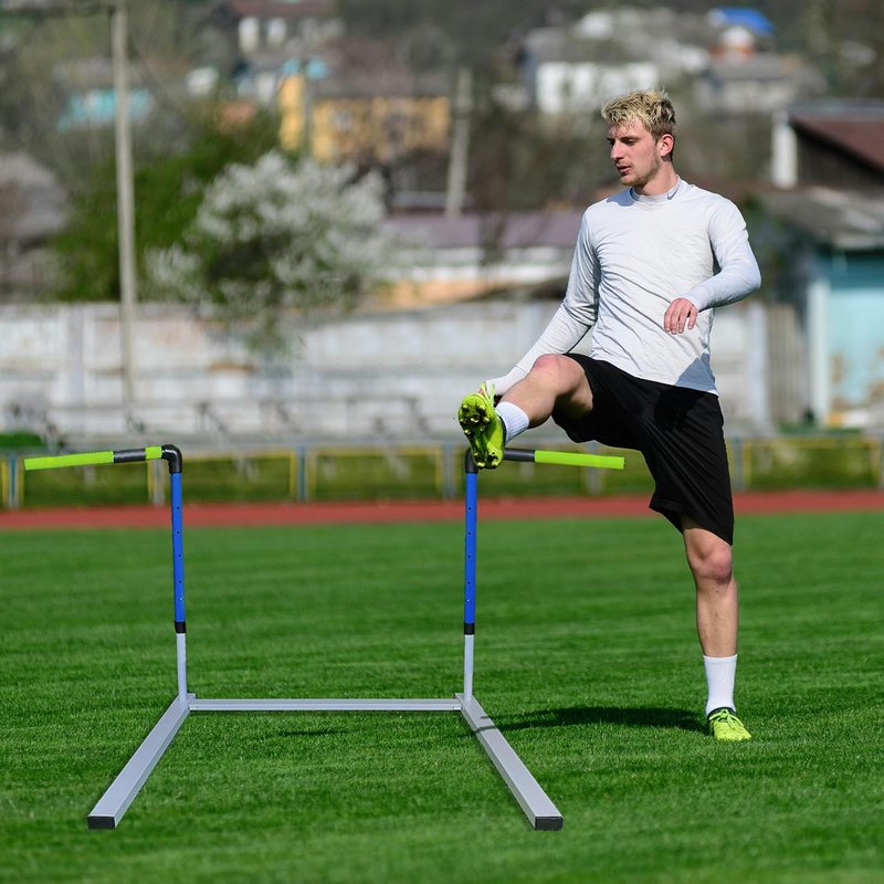Voodans Adjustable Height Agility Hurdles Detachable Speed Training Hurdles Practice Hurdles for Football and Jumping Training (Pack of 1)