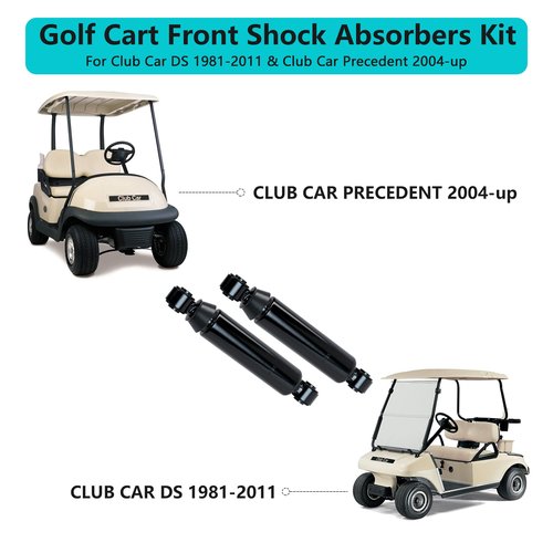 10L0L Golf Cart Front Shock Absorbers for Club Car DS Shocks G&E 1981-2011 1010991, 2004-Up Club Car Precedent Shocks 1014235 102588601-2-Pack