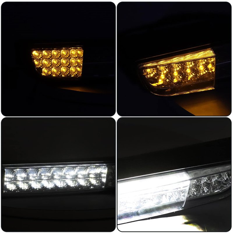 YSMN Golf Cart Headlight Light Bar Light Strip Replacement for EZGO TXT 3-pin 1996-2013 Golf Carts