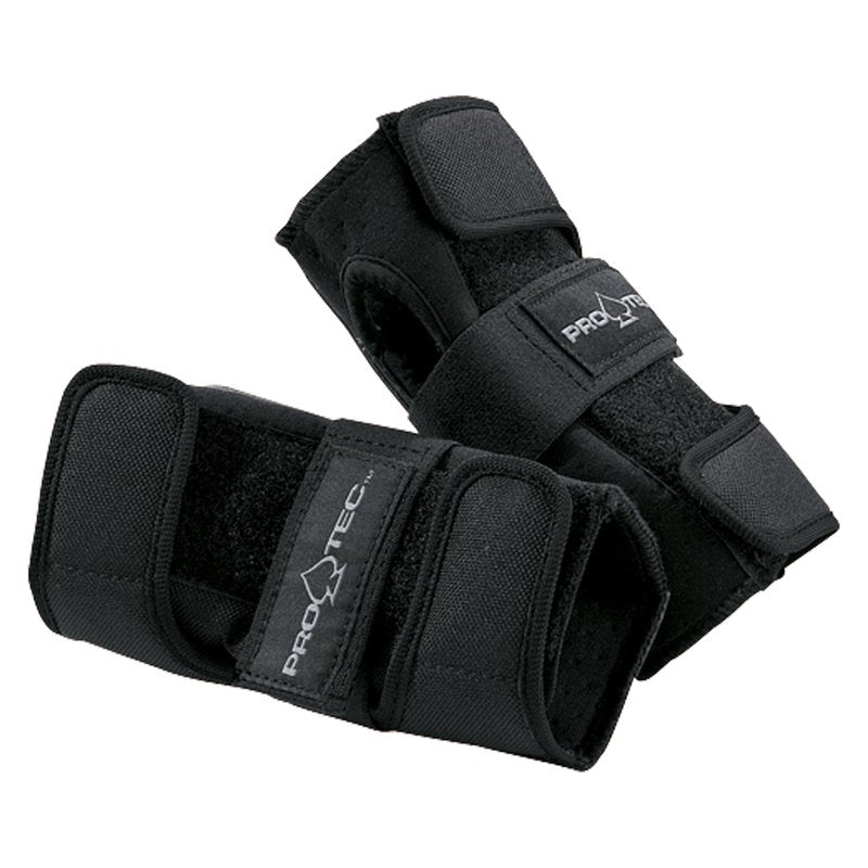 Pro-Tec Street Gear Skate and Bike Wrist Guards (Black, Small)