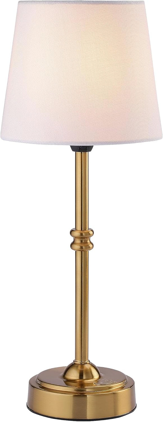Cordless LED Table Lamp with Dimmer - O’Bright Seraph, Rechargeable Battery, 3-Level Brightness, Perfect for Patio & Bedside