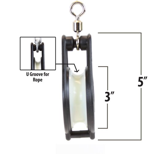 Folbe (PC13-3" Rope Pulley Block