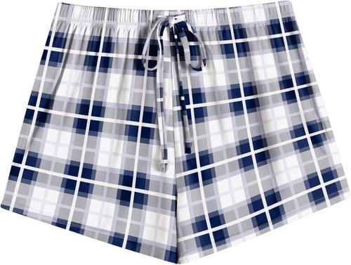 Ekouaer Pajama Shorts for Women - Comfy Lounge Sleepwear with Pockets | Stretchy Drawstring Design