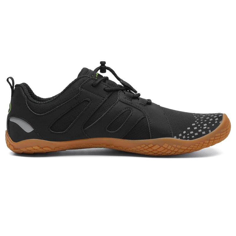 SAGUARO Barefoot Shoes for Men – Wide Toe Box Zero Drop Minimalist Shoes Trail Runner Sneakers Black Size 10.5