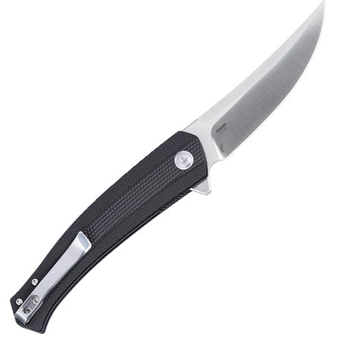 CRKT Persian Assisted Opening Folding Knife: Persian Blade Style with D2 Steel, Glass-Reinforced Nylon Handle, Liner Lock, 7060