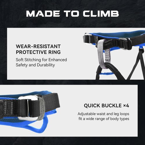 KAILAS Kids Rock Climbing Harness Child Safety Belt Climbing Gear Adjustable Lightweight