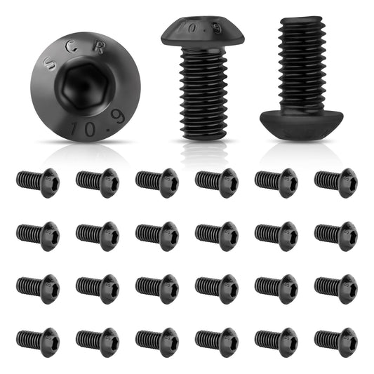 48 Pcs 5140010-16 Planer Blade Screws Compatible with DeWalt DW734, DW735, DW735X Planer Blades - Black Planer Blades Screw