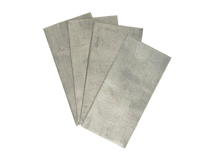 Wheeler Lead Barrel Vise Shims 4-Pack for Gunsmithing and Firearm Maintenance