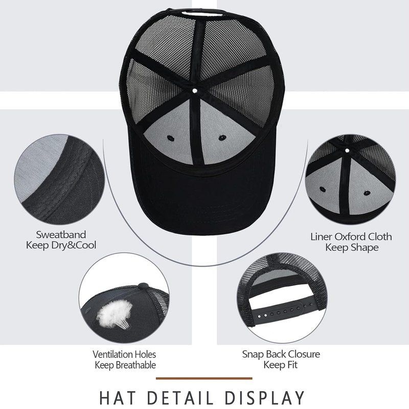 Funny Hats for Mechanics - Mechanic Gifts for Men -Men's Baseball Caps with Witty Quote - Trucker Hat Gifts for Dad/Papa/Guys/Mens (I May Be A Mechanic But I Can't Fix Stupid)