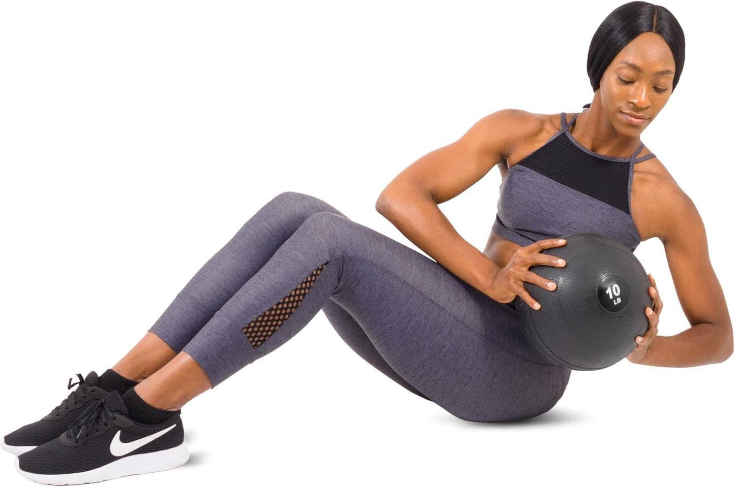 ProsourceFit Slam Medicine Balls - Textured Grip for Strength & Conditioning | 5-50lbs Options