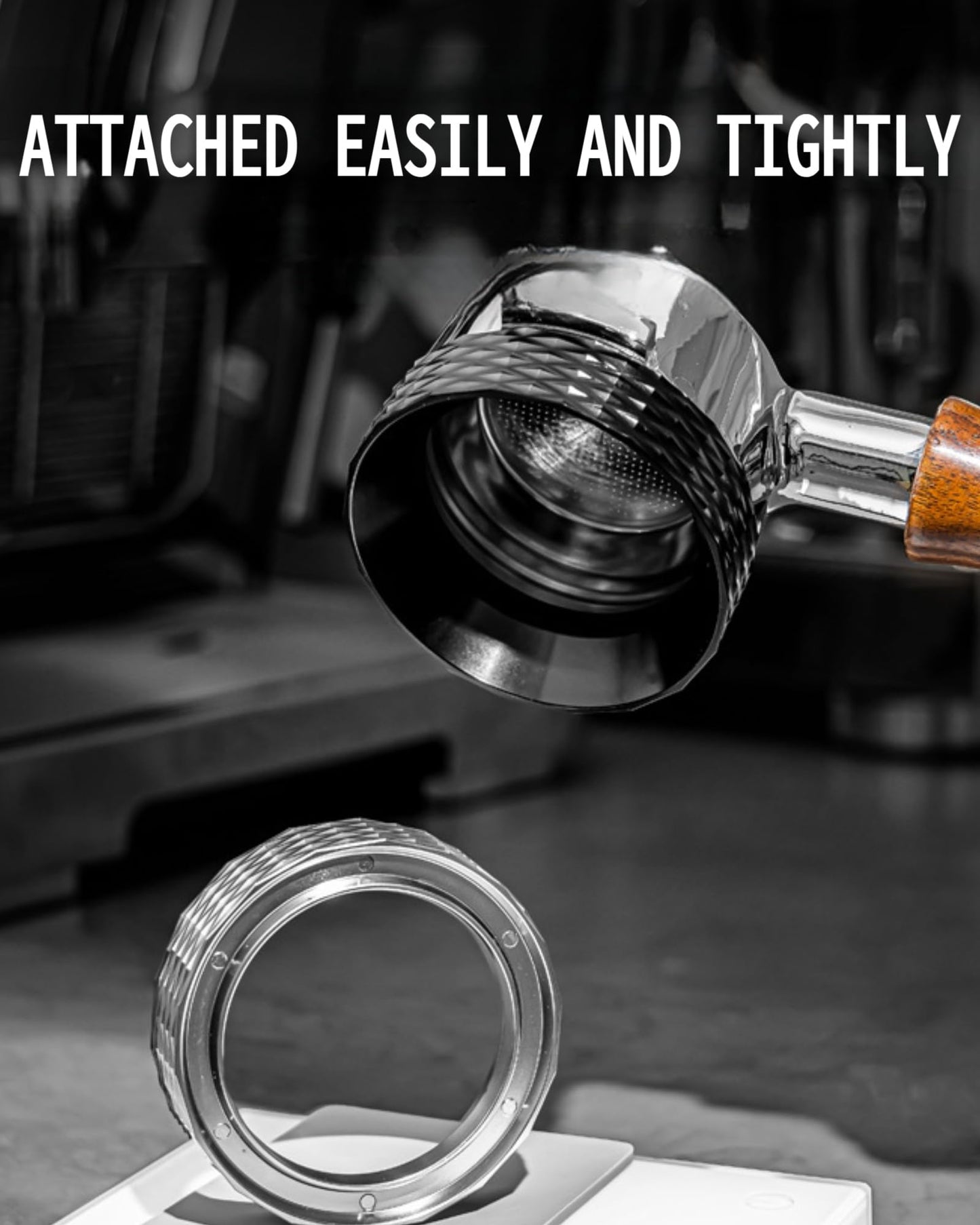 58mm Espresso Dosing Funnel - Magnetic Espresso Dosing Funnel with 6 Magnets Compatible with 58mm Portafilter