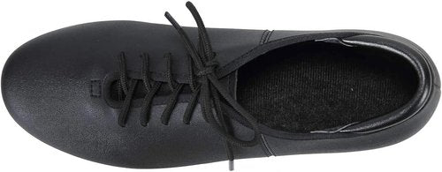 Linodes PU Leather Lace-Up Tap Shoes - Stylish Dance Footwear for Men & Women | Comfortable Fit