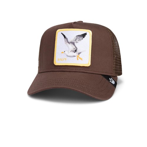 Goorin Bros. Team Pride Collection Trucker Hat for Men and Women, Brown (Team Seagull), One Size