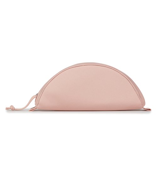 JanSport Luna Large Pouch – Padded Taco-Style Design with Main Zippered Compartment, Strawberry Embroidery