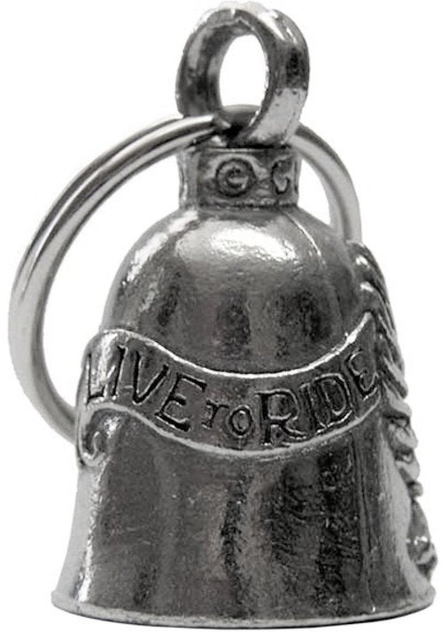 Guardian Live to Ride Ride to Live Motorcycle Biker Luck Riding Bell or Key Ring
