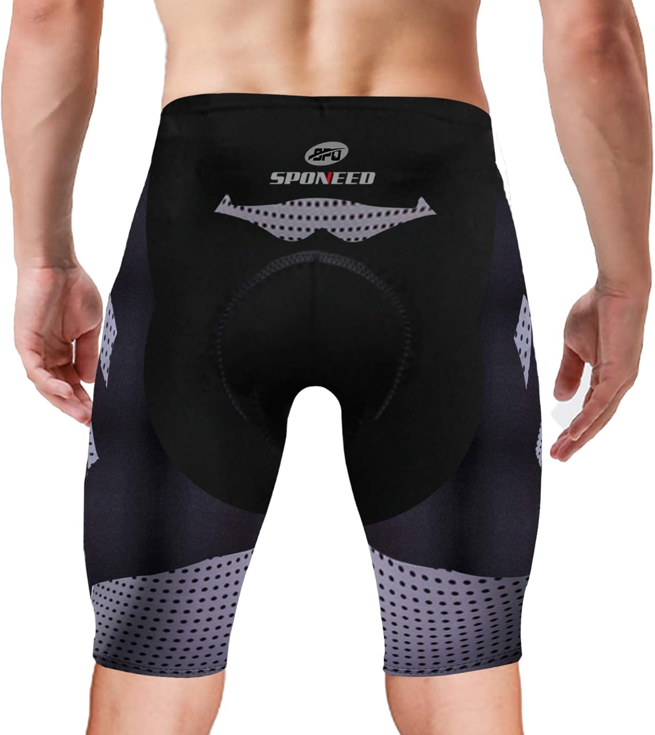 Sponeed Men's Cycling Shorts - Padded Spandex Tights for Ultimate Comfort | Perfect for Biking