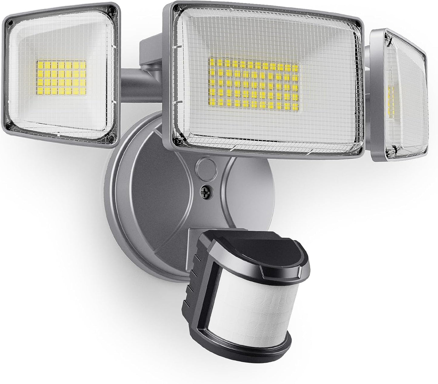 75W LED Motion Sensor Flood Light - Dusk to Dawn Outdoor Security Light, 7500LM, IP65 Waterproof