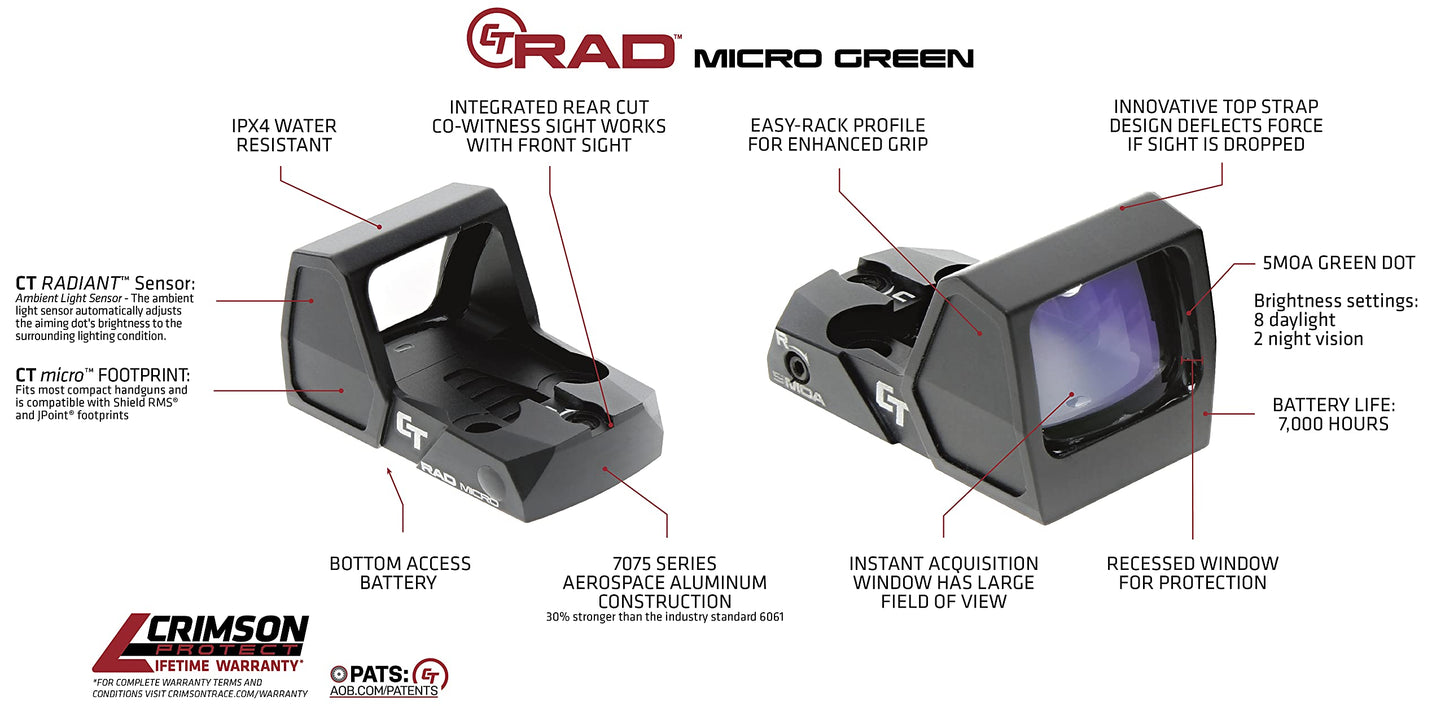 CTC RAD MICRO GREEN DOT