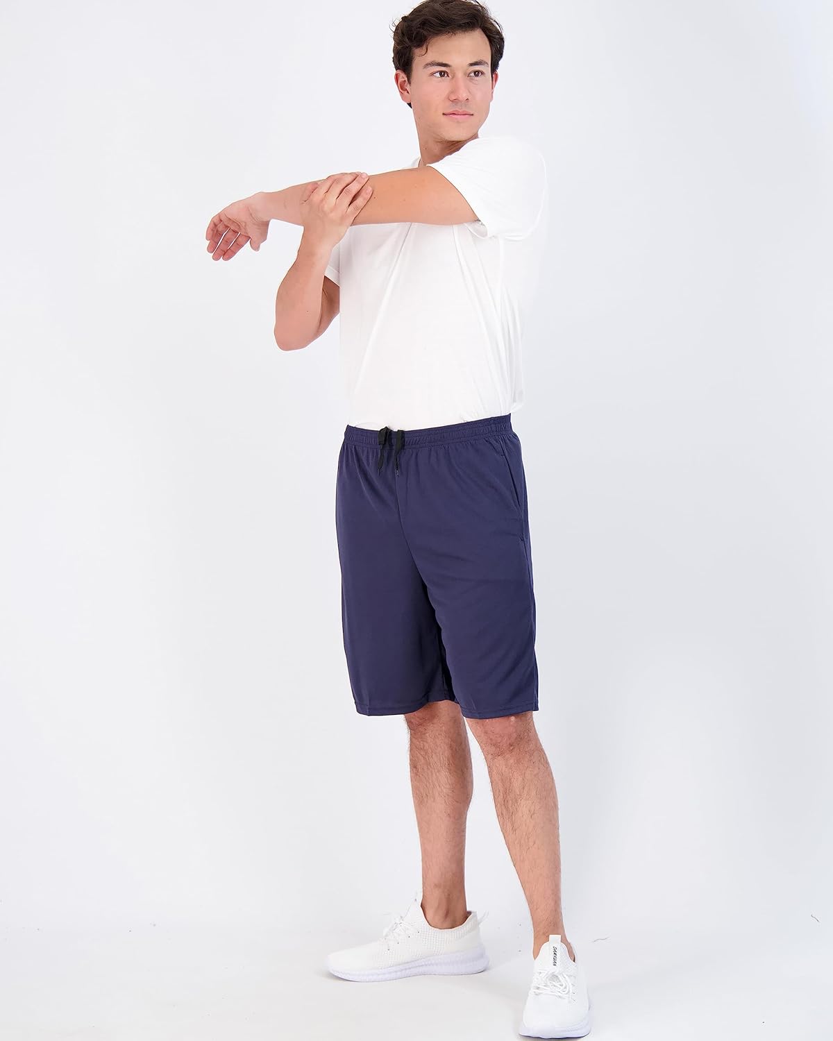 Real Essentials Men's 9" Mesh Basketball Shorts - 3 Pack | Athletic Gym Shorts with Pockets (S-3X)