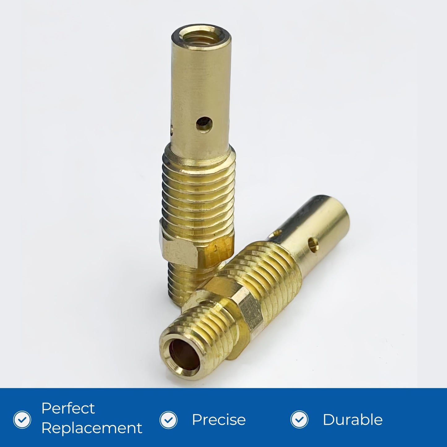 TimelyDu 24PCS Flux Core Gasless Nozzle Welding Kit Flux Core Gasless Nozzle Contact Tips Replacement MIG Welder Accessories,Compatible with Lincoln,Eastwood and more (.030" & .035")