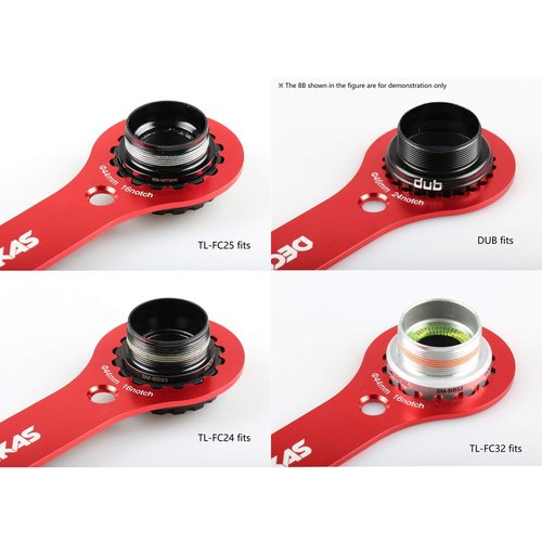 MSRECK Bicycle Multifunctional BB Wrench Bottom Bracket Wrench Tool
