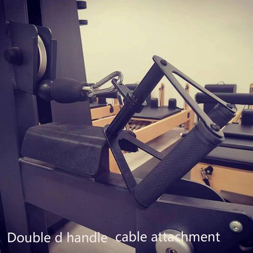 Cable Machine Attachments for Home Gym, Weight Fitness Accessories, Triceps Pull Down LAT Pull Down Attachment Set