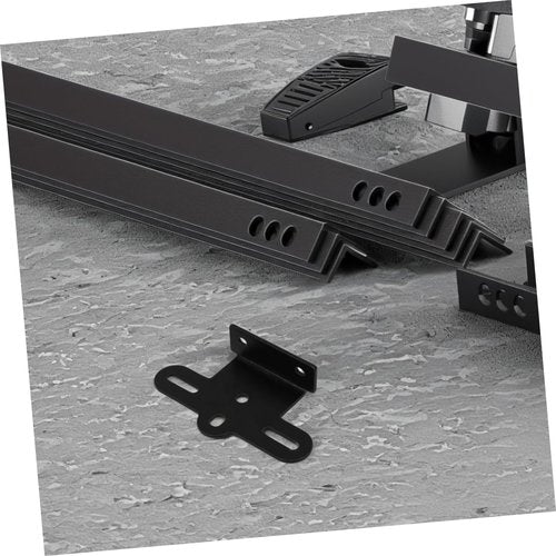 HEALLILY Bicycle Rear Reflector Bracket for Bike Rear Rack Mounting Plate Compatible with Mountain and Road Bikes 3.94X2.24X0.86 Inches Bike Rack Accessories