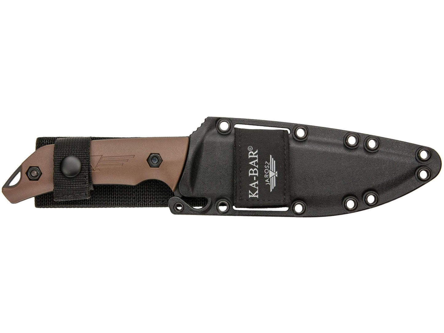 Ka-Bar 7503 KA bar, Jarosz "Turok"/Ultramid Handle with Celcon Sheath,black