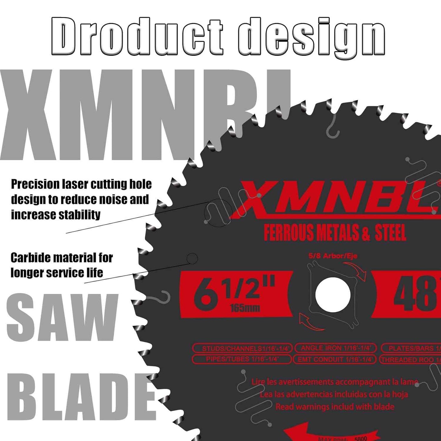 14-Inch Steel Cutting Saw Blade - 72T Carbide Replacement for Diablo D1472CF & Evolution Chop Saws