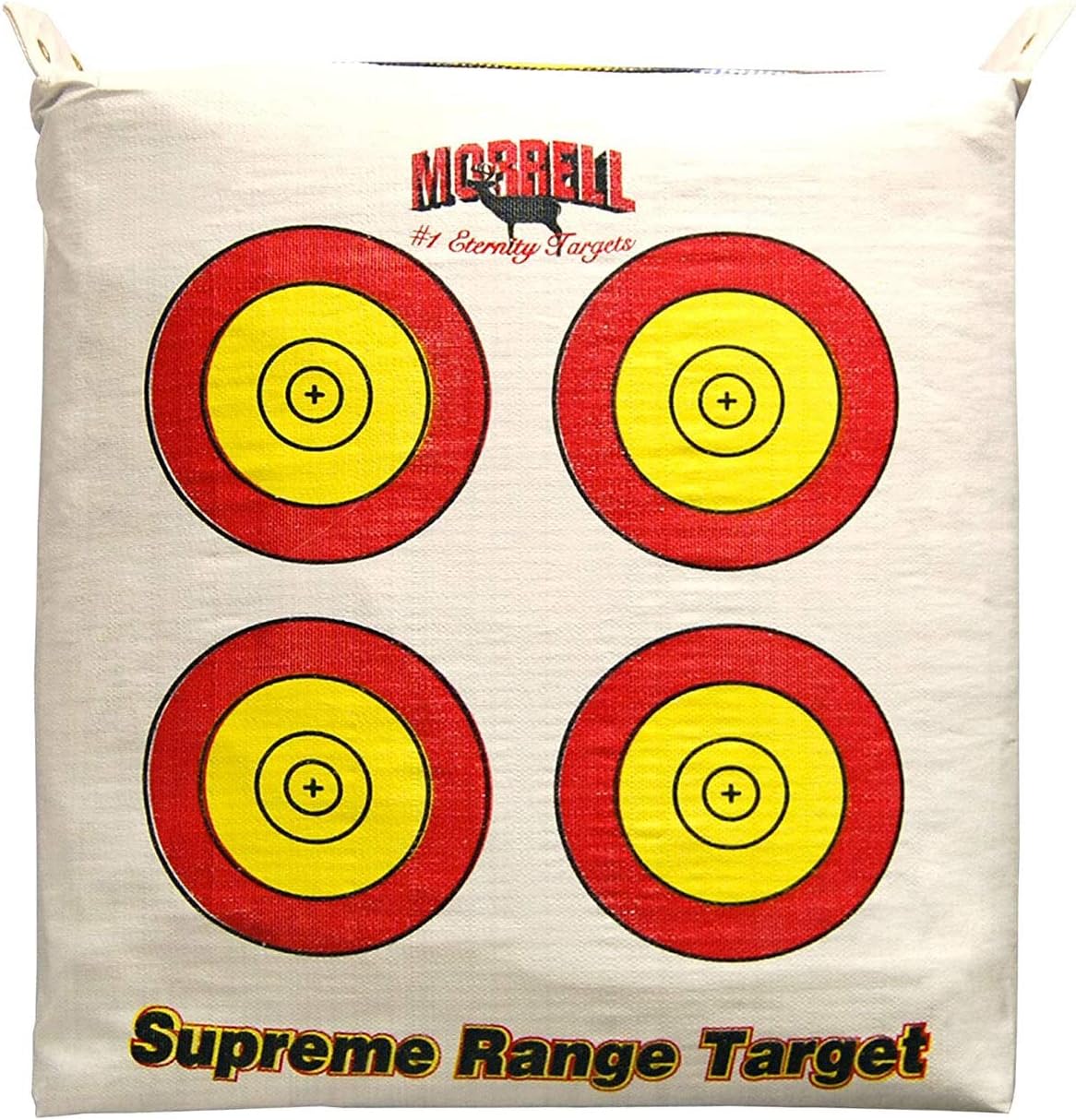 Morrell Weatherproof Supreme Archery Bag Target - 2 Shooting Sides, 4 Shooting Spots, White Cover Only
