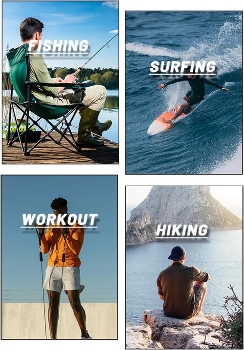 MAGCOMSEN Men's Long Sleeve Shirts UPF 50+ UV Sun Protection Athletic Shirts for Hiking Running Workout Rash Guard