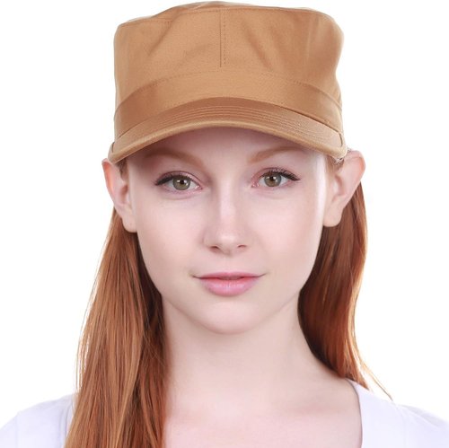 KBETHOS Cadet Army Cap - Everyday Military Style Hat with Stash Pocket | Versatile & Stylish