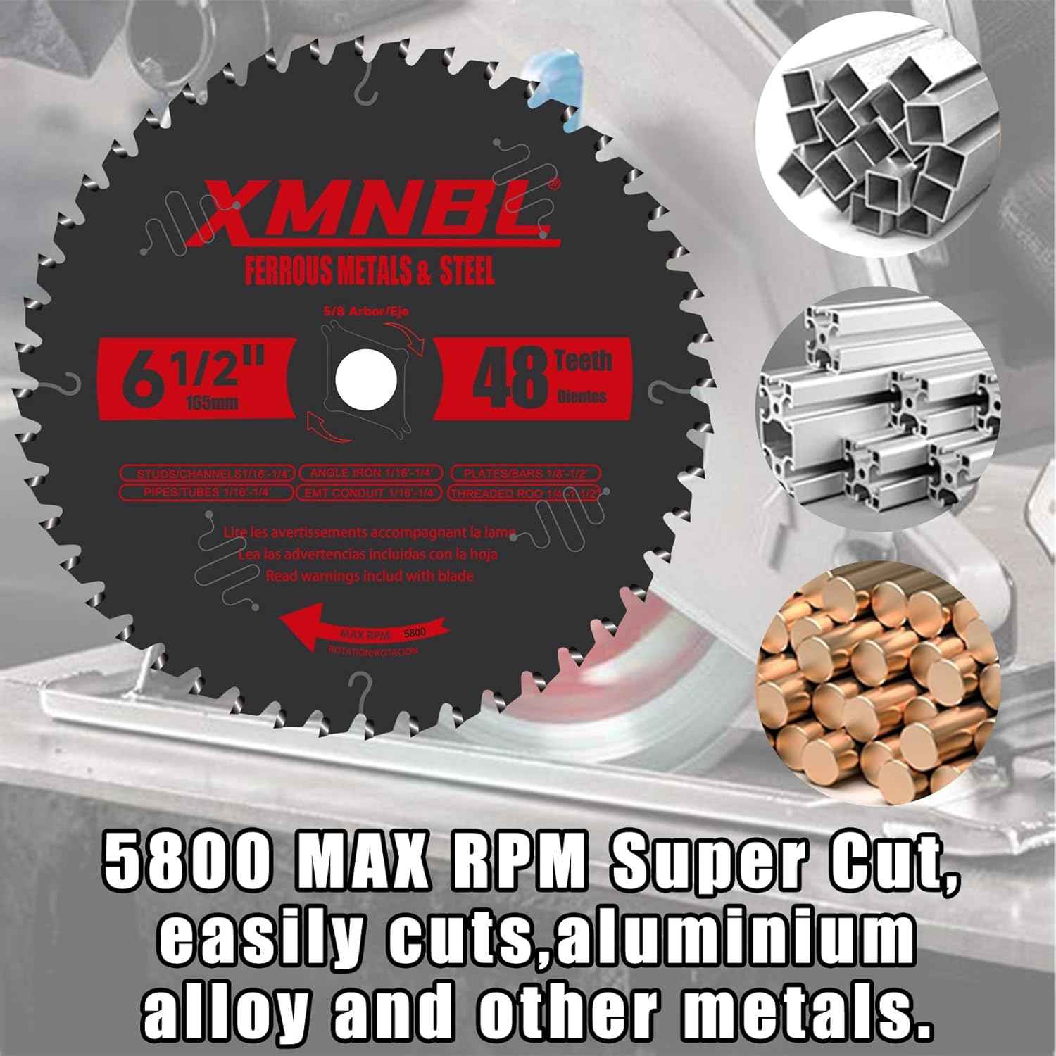 14-Inch Steel Cutting Saw Blade - 72T Carbide Replacement for Diablo D1472CF & Evolution Chop Saws