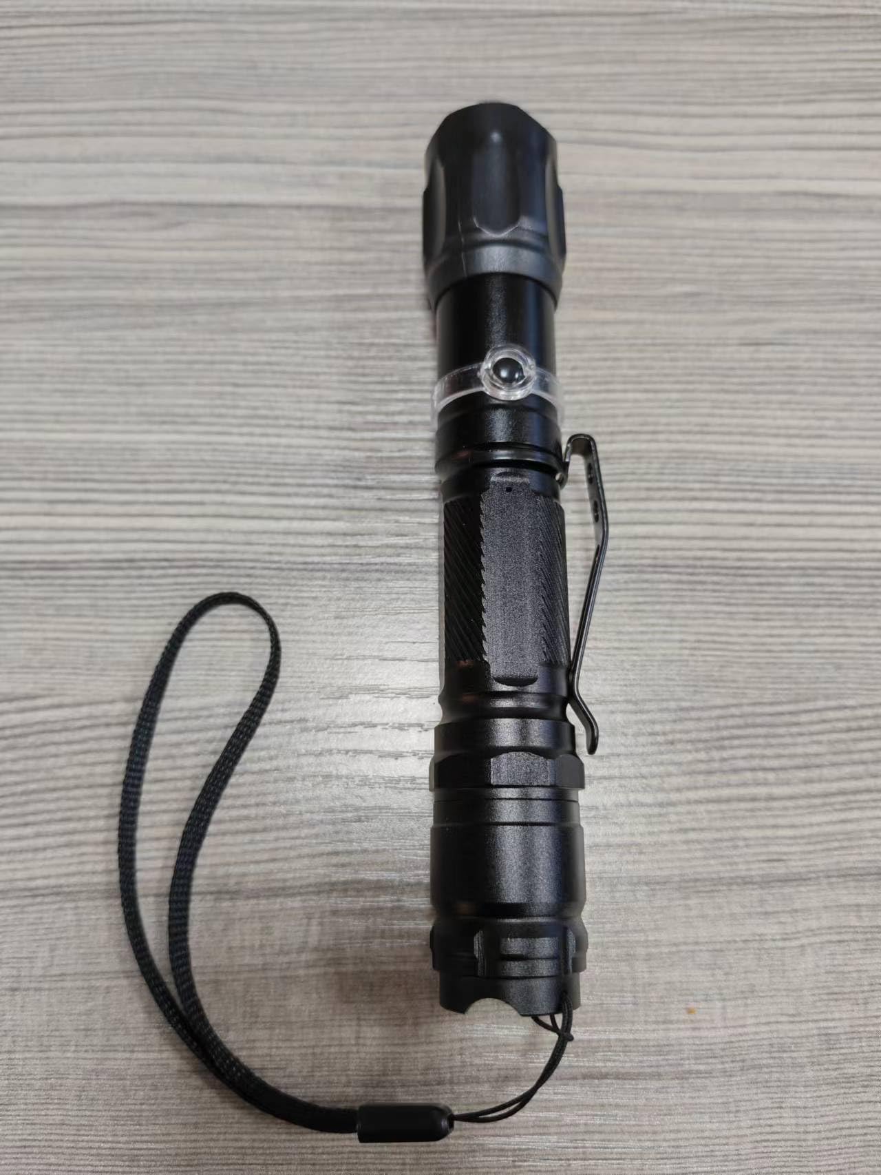 LETEAPII Green Light Flashlight Rechargeable, Long Range Adjustable Focus Tactical Beam for Outdoor Journeys, Camping, Presentations, TV/LED/LCD Screens, and Stargazing