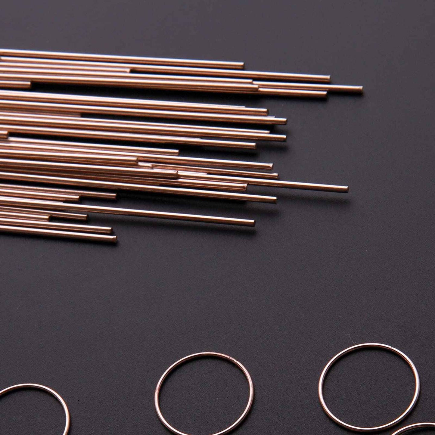 BLUEFIRE 1/2 lb 9pcs Bare Bronze Brazing Rods Low Fume Copper Brazing Alloys Diameter 1/8” Length 14” Solid LFB Sticks for TIG MAPP Propane Torch Gas Welding Brass Carbon Steel Cast Iron Nickel Alloy
