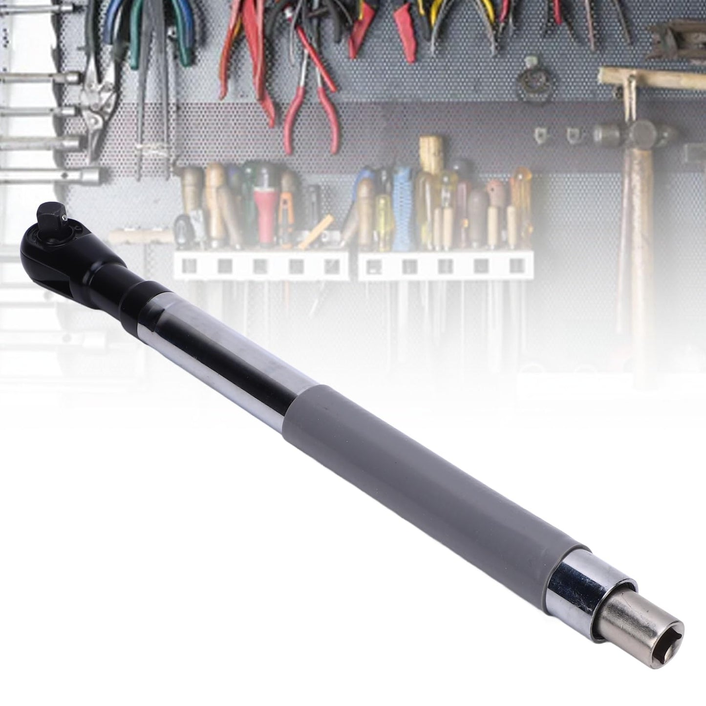 SASKATE Universal 1/2in Wrench Extend Rod for Multifunctional Extend Bar, Ni Cr Alloy Steel, Wrench Extender Easy to Carry, Enhance Leverage