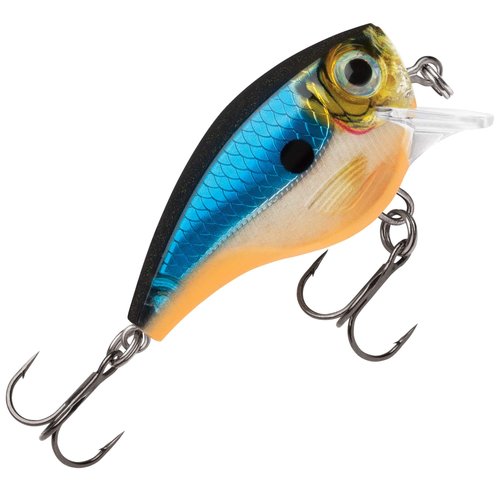 Rapala Balsa Xtreme Brat Hard Bait Lure, Freshwater, Size 06, 2" Length, 6' Depth, 3/8 oz, Blue Ghost, Package of 1 (BXB06BGH)