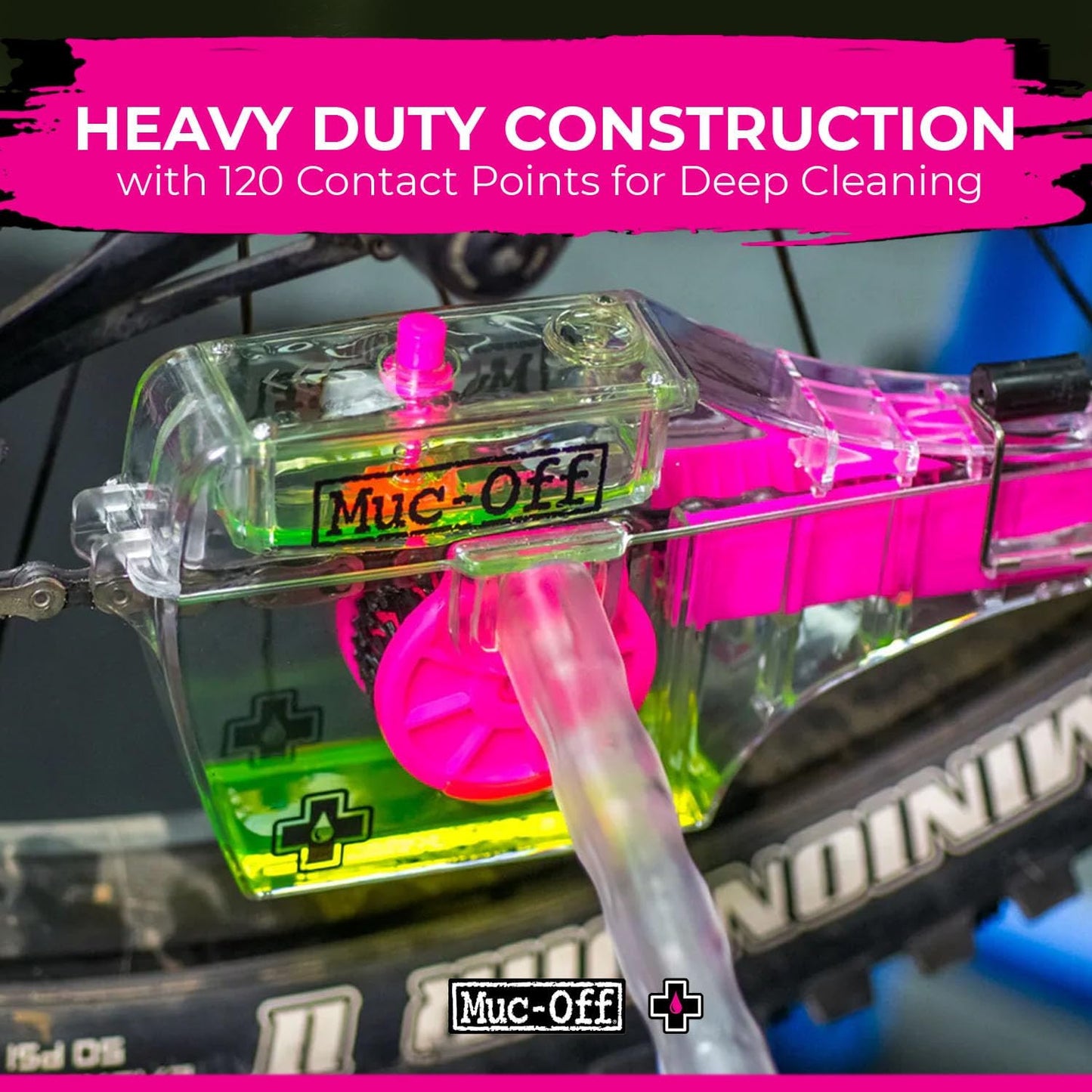 Muc-Off Nano Tech Bike Cleaner 1L - Biodegradable Formula, Safe for Carbon Fibre & All Surfaces